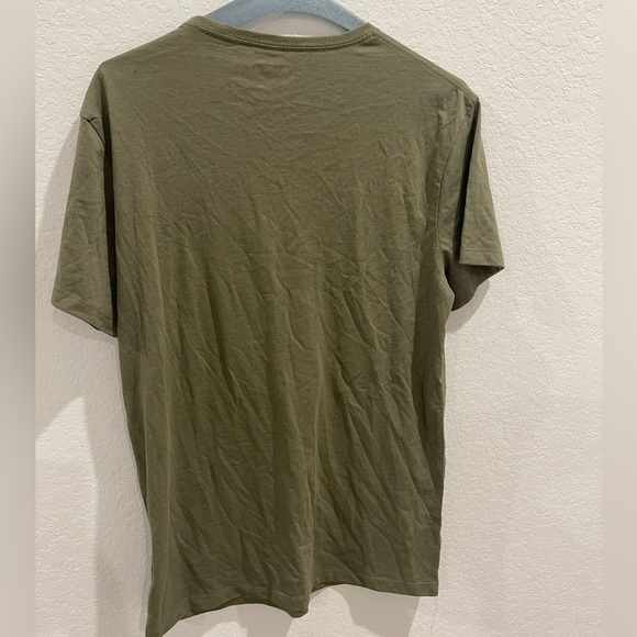 Timberland Olive Green Short Sleeve Top Size S/P - Picture 2 of 5